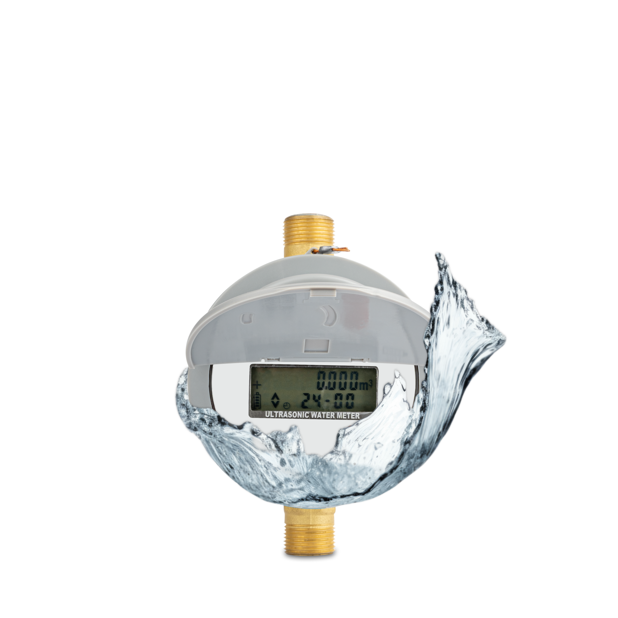 Contatore ultrasonico in ottone